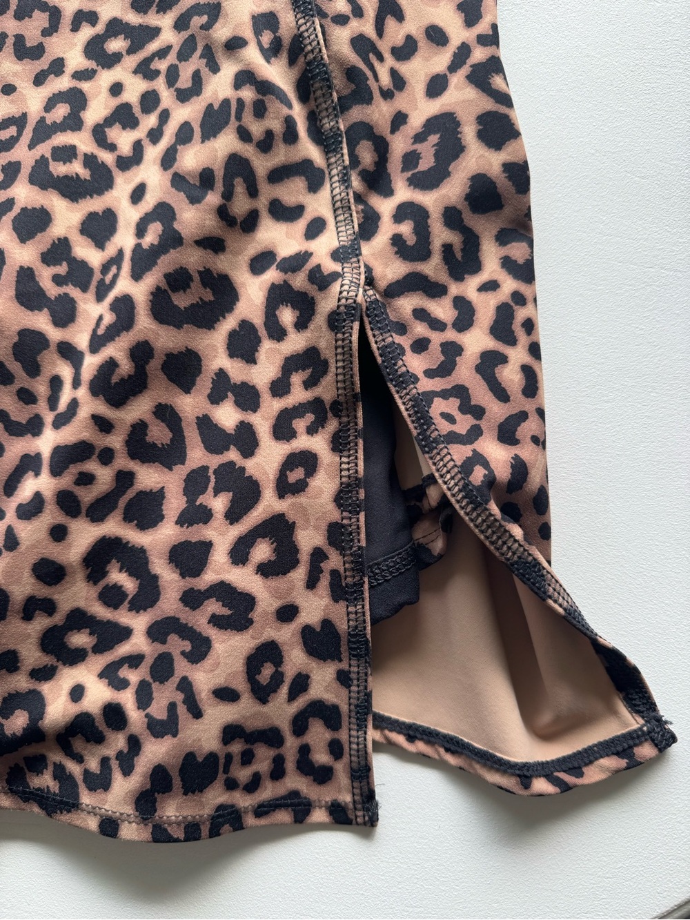 JoyLab Leopard-Print Strappy Dress - Brown & Black - Picture 2 of 8